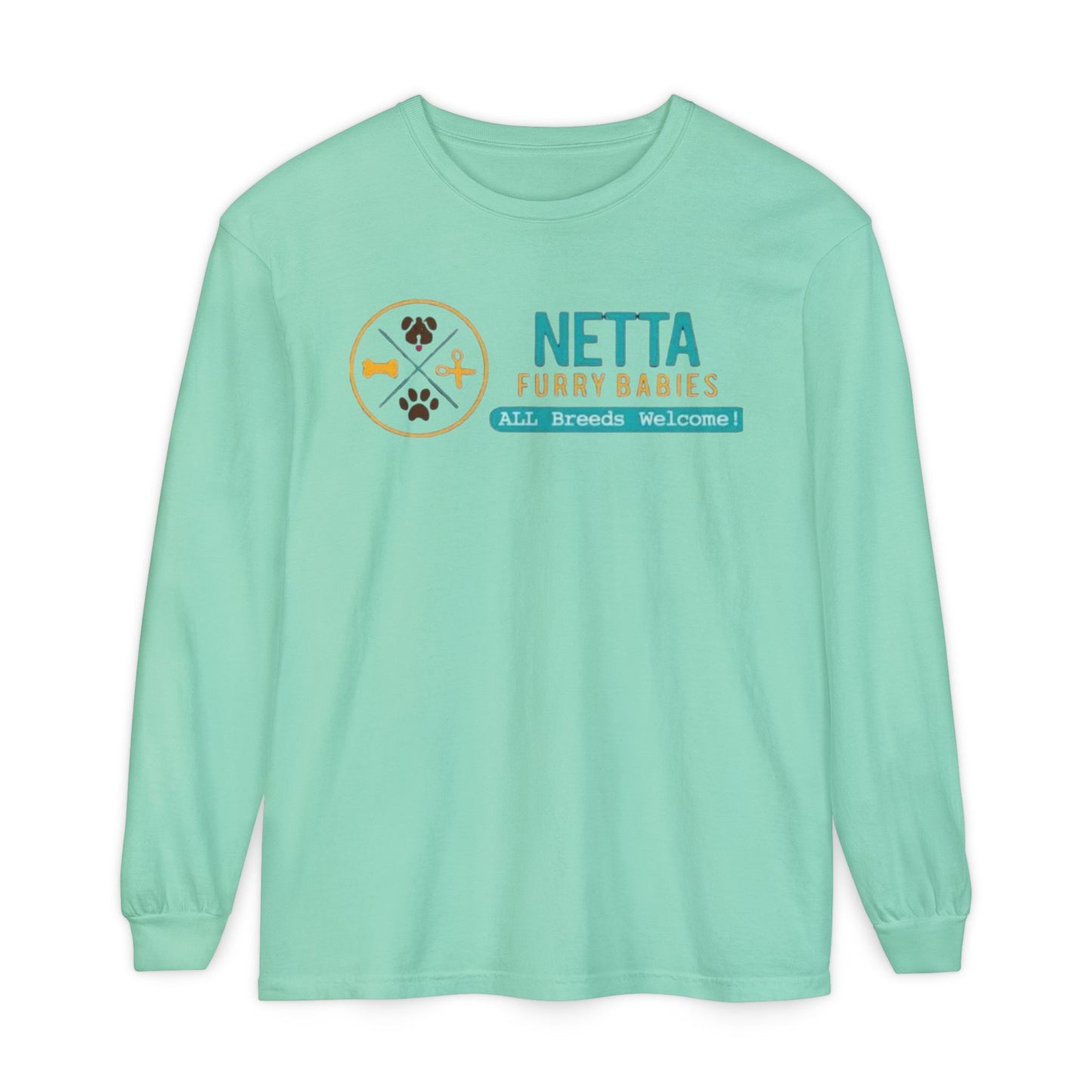 Unisex Garment-dyed Long Sleeve T-Shirt