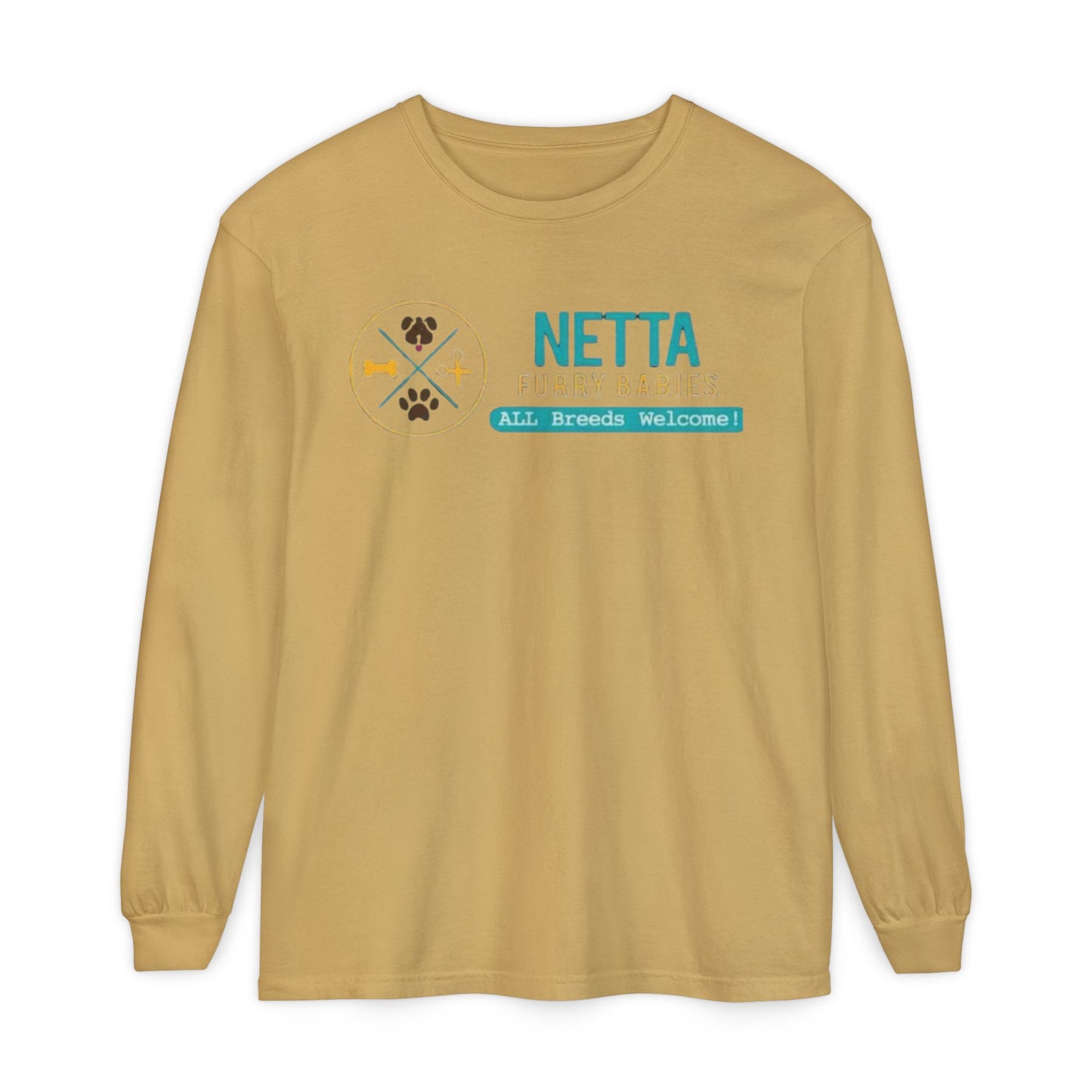 Unisex Garment-dyed Long Sleeve T-Shirt