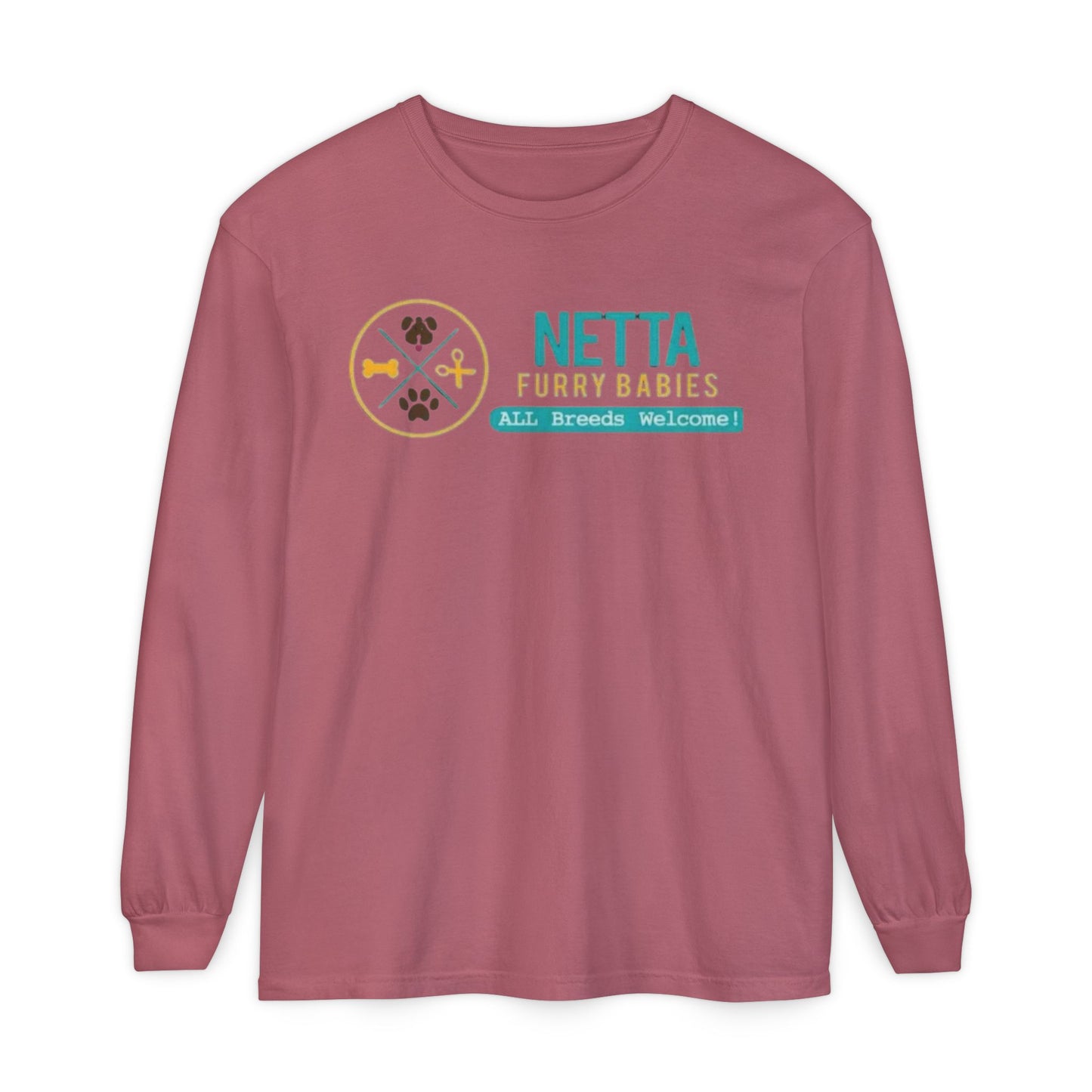 Unisex Garment-dyed Long Sleeve T-Shirt