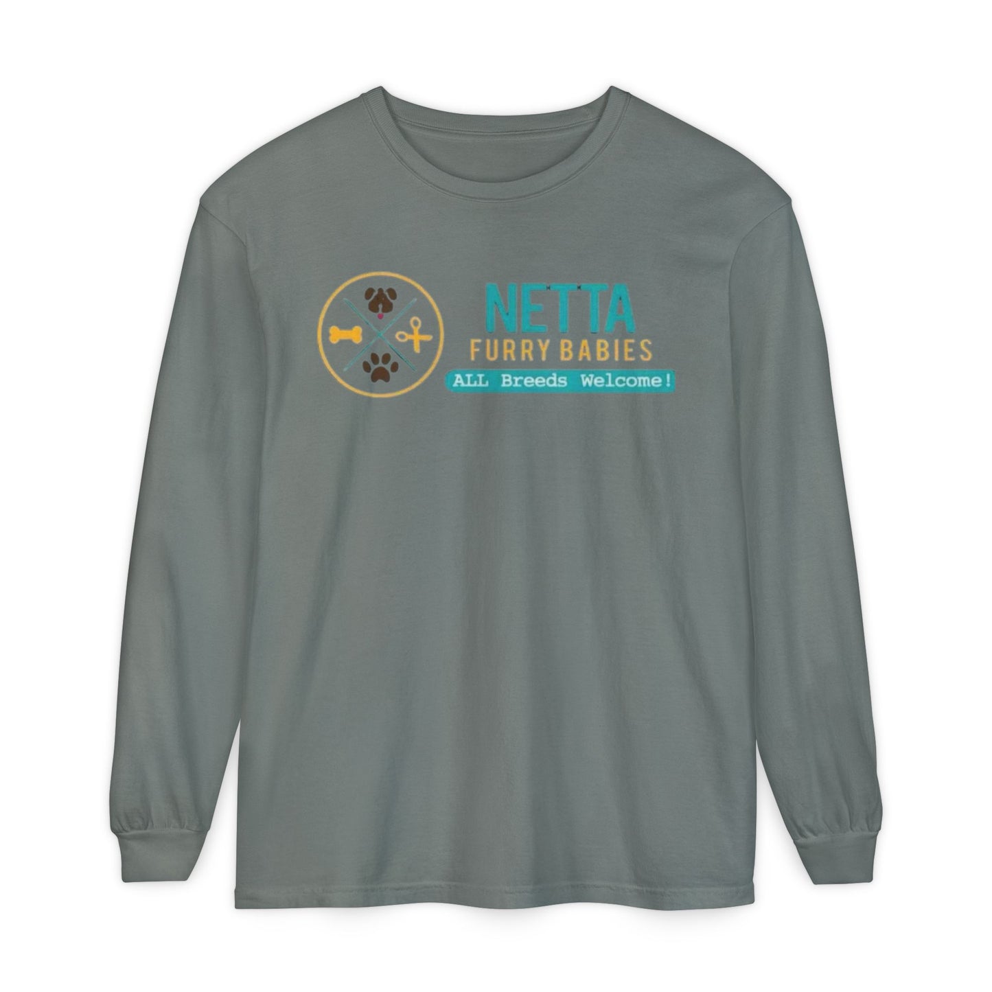 Unisex Garment-dyed Long Sleeve T-Shirt