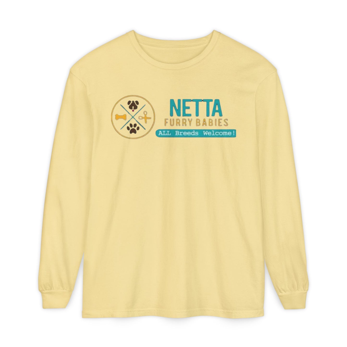 Unisex Garment-dyed Long Sleeve T-Shirt