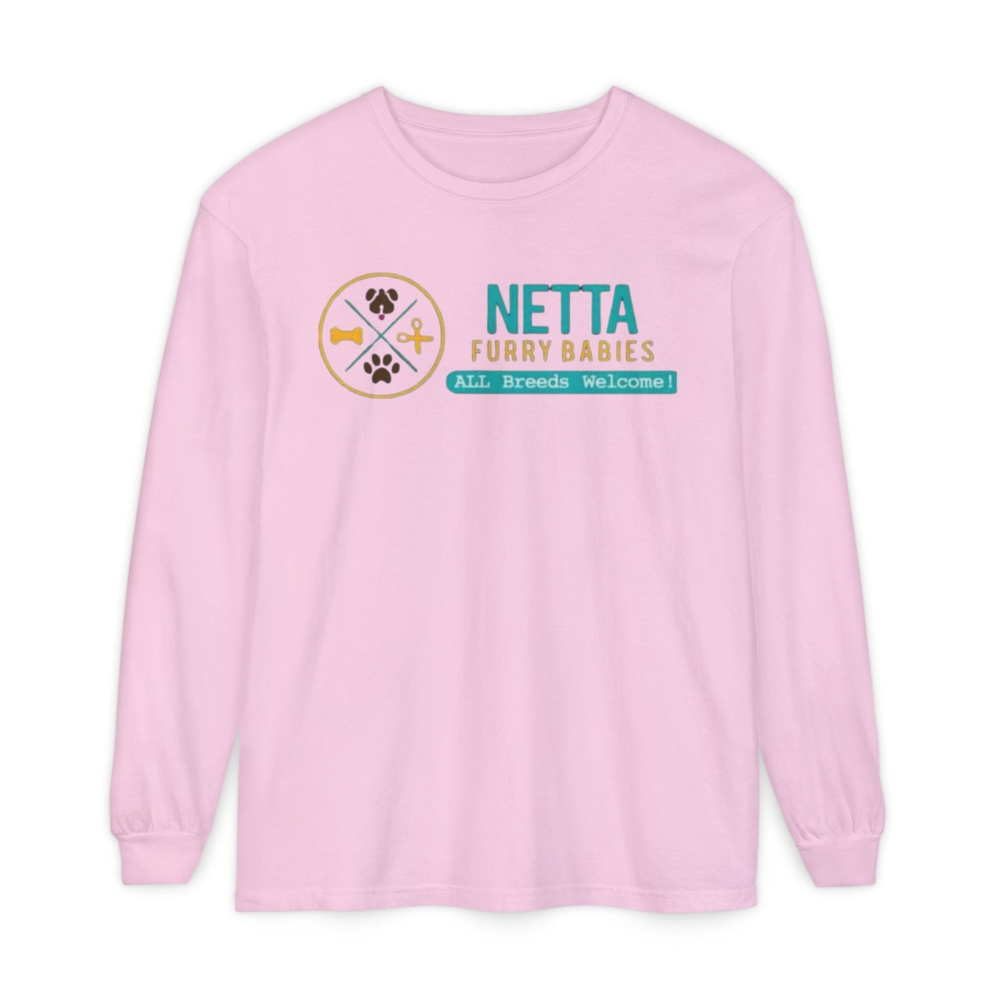 Unisex Garment-dyed Long Sleeve T-Shirt