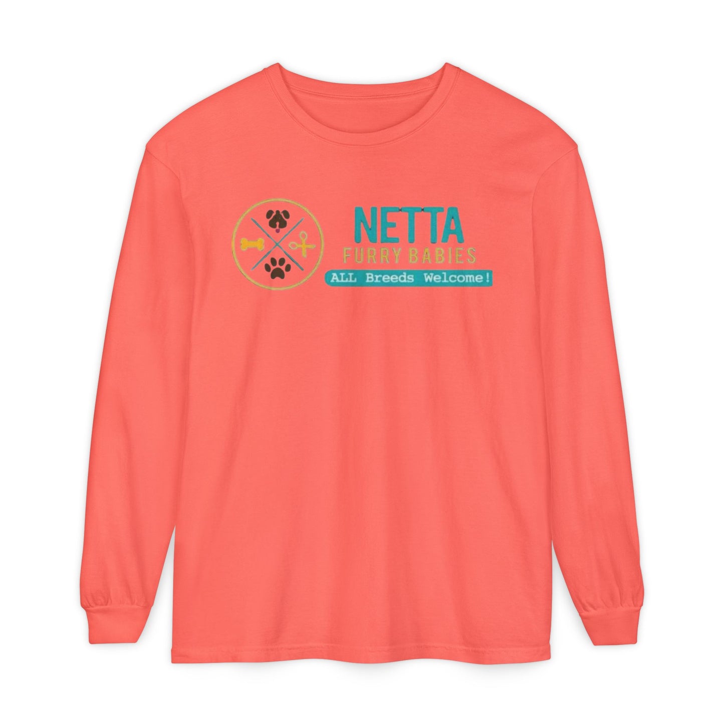 Unisex Garment-dyed Long Sleeve T-Shirt
