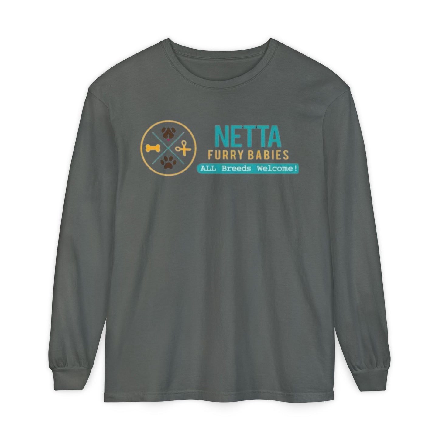 Unisex Garment-dyed Long Sleeve T-Shirt