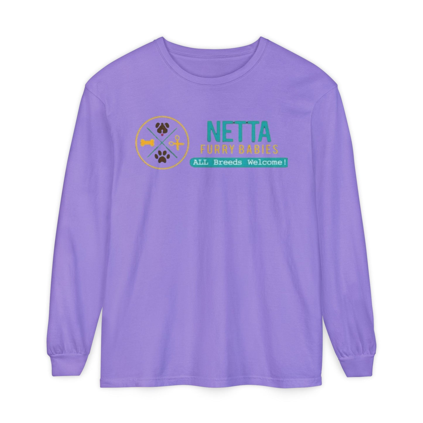 Unisex Garment-dyed Long Sleeve T-Shirt