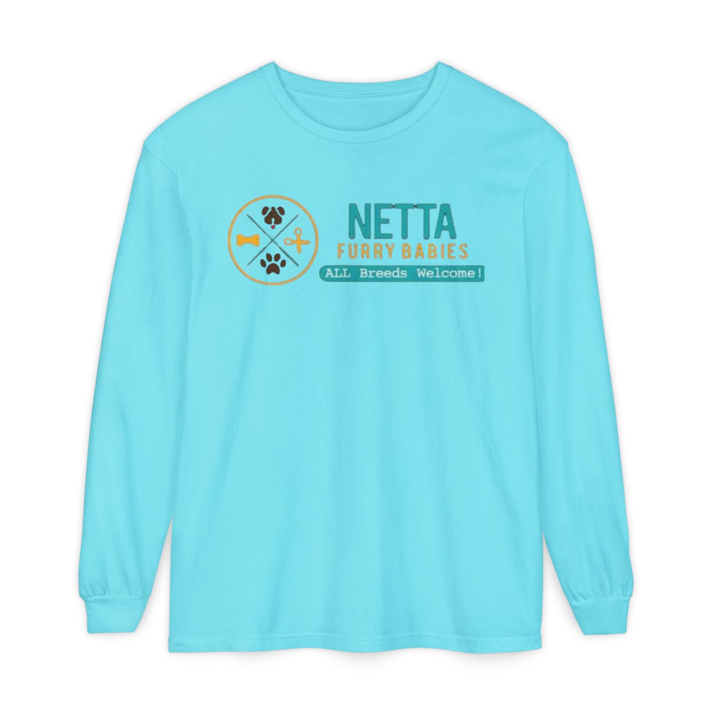 Unisex Garment-dyed Long Sleeve T-Shirt