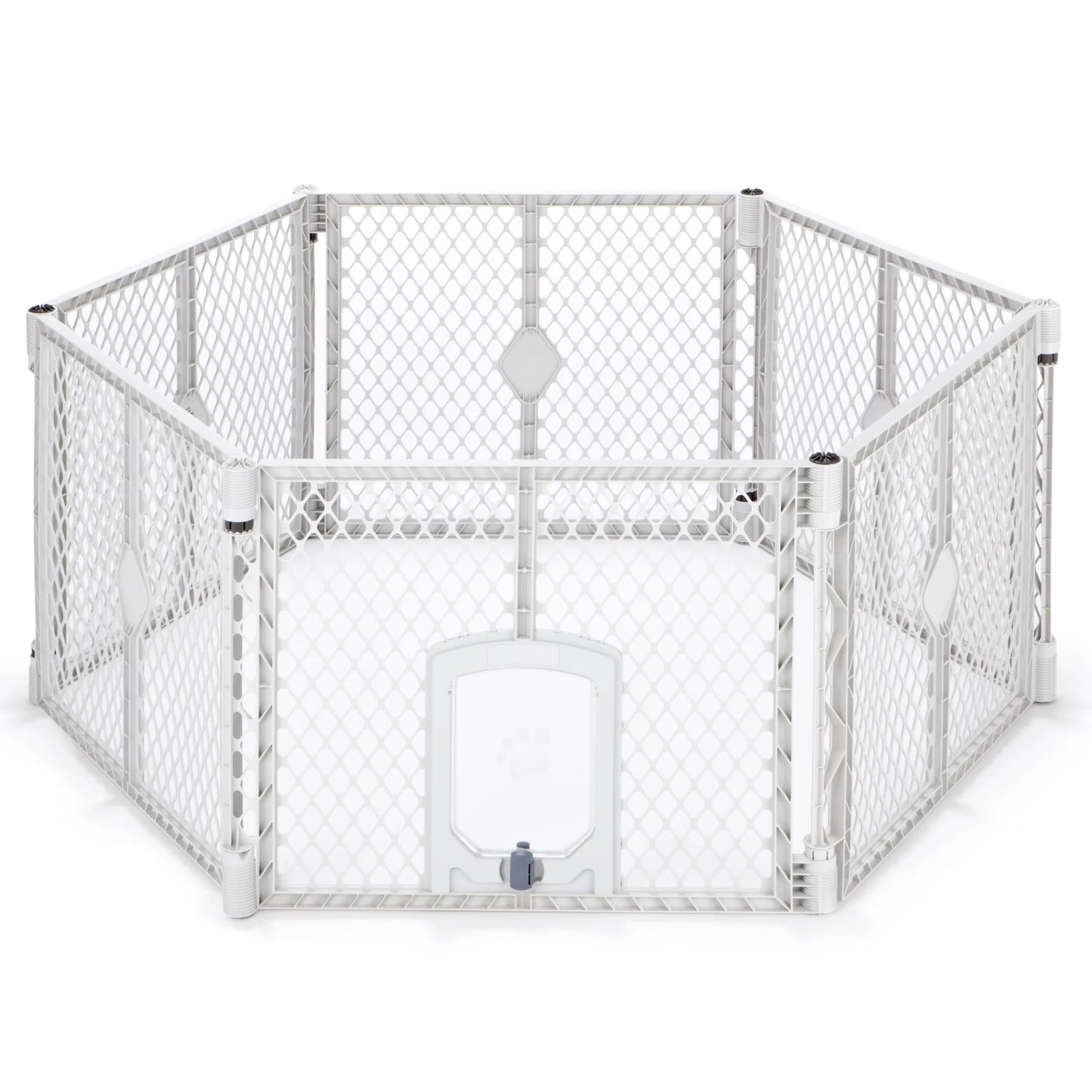 North States Petyard Passage Yard for Pets, Gray Plastic