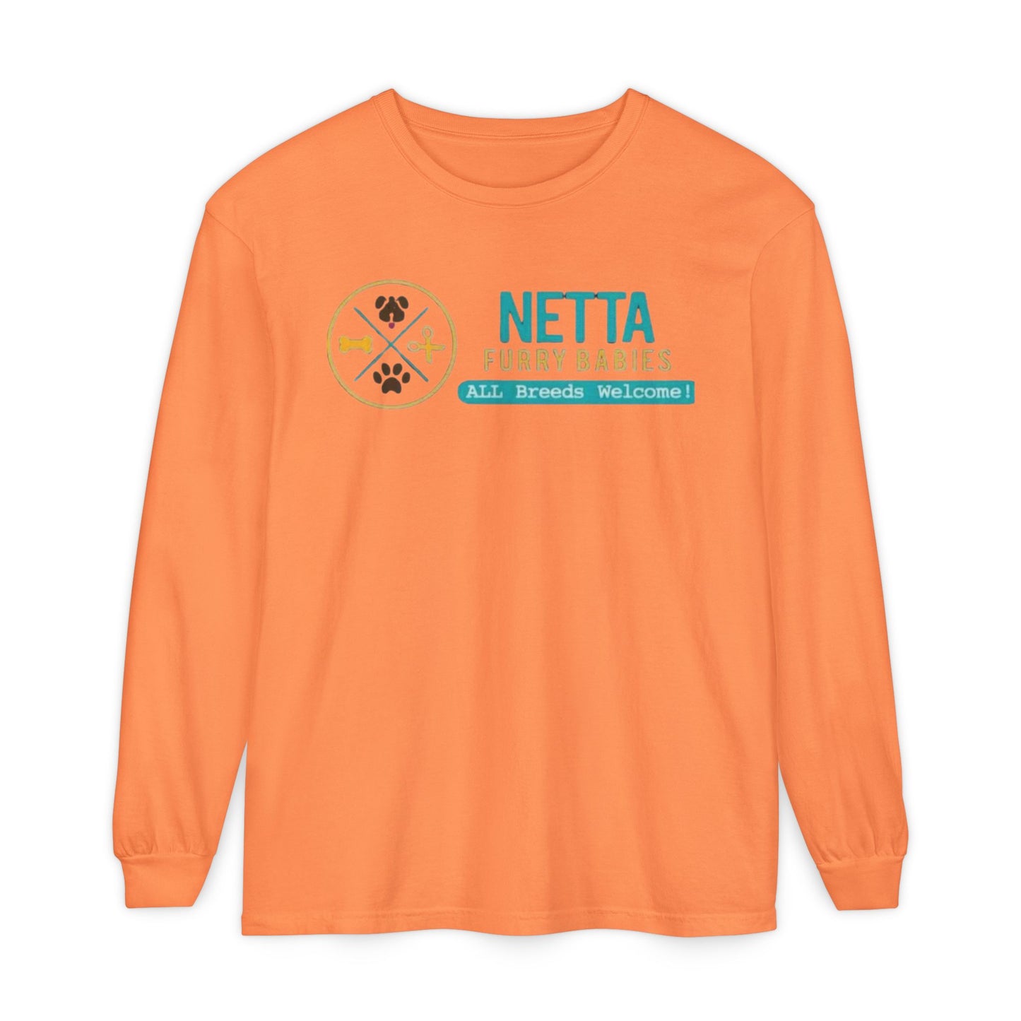 Unisex Garment-dyed Long Sleeve T-Shirt