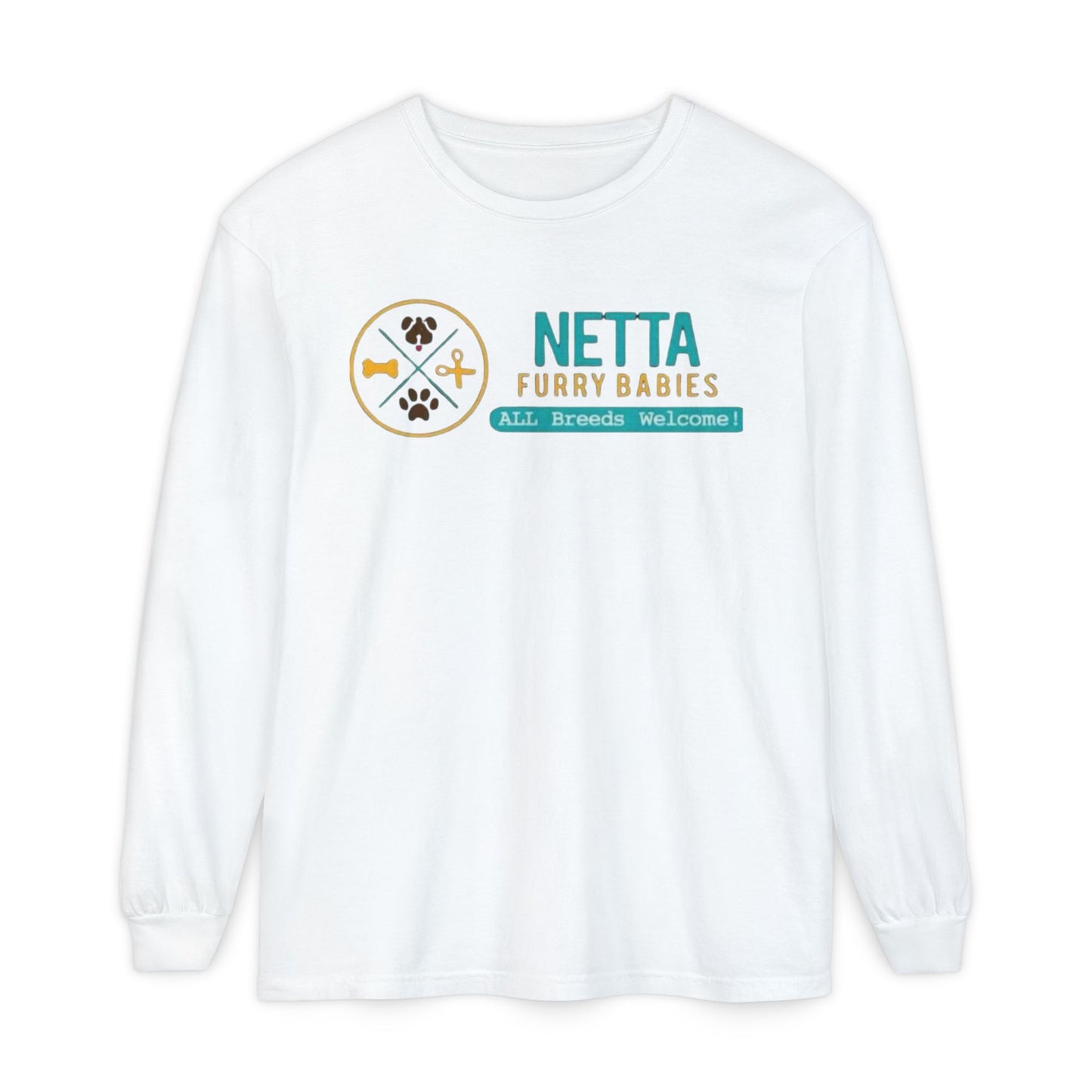 Unisex Garment-dyed Long Sleeve T-Shirt
