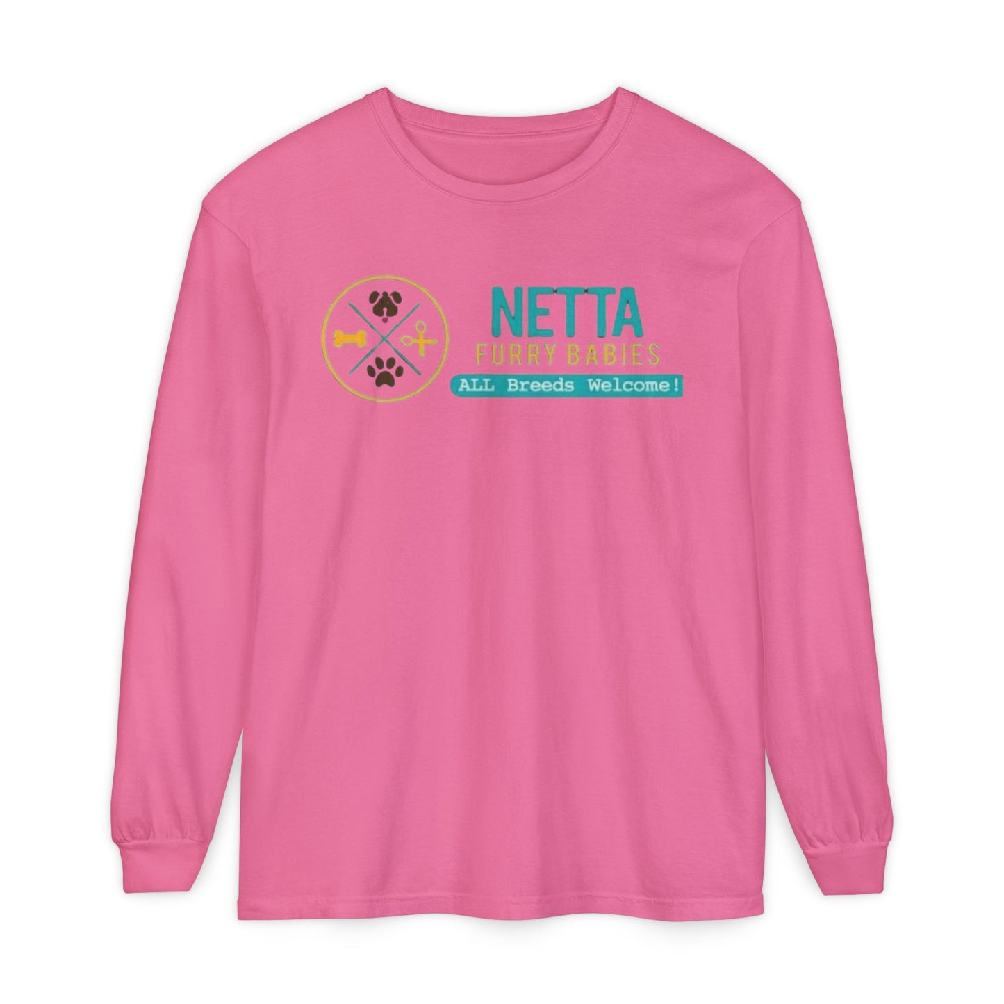 Unisex Garment-dyed Long Sleeve T-Shirt