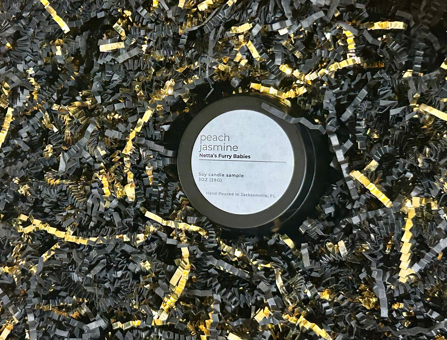 Peach Jasmine Soy Candle - Available for Pick up on April 25th