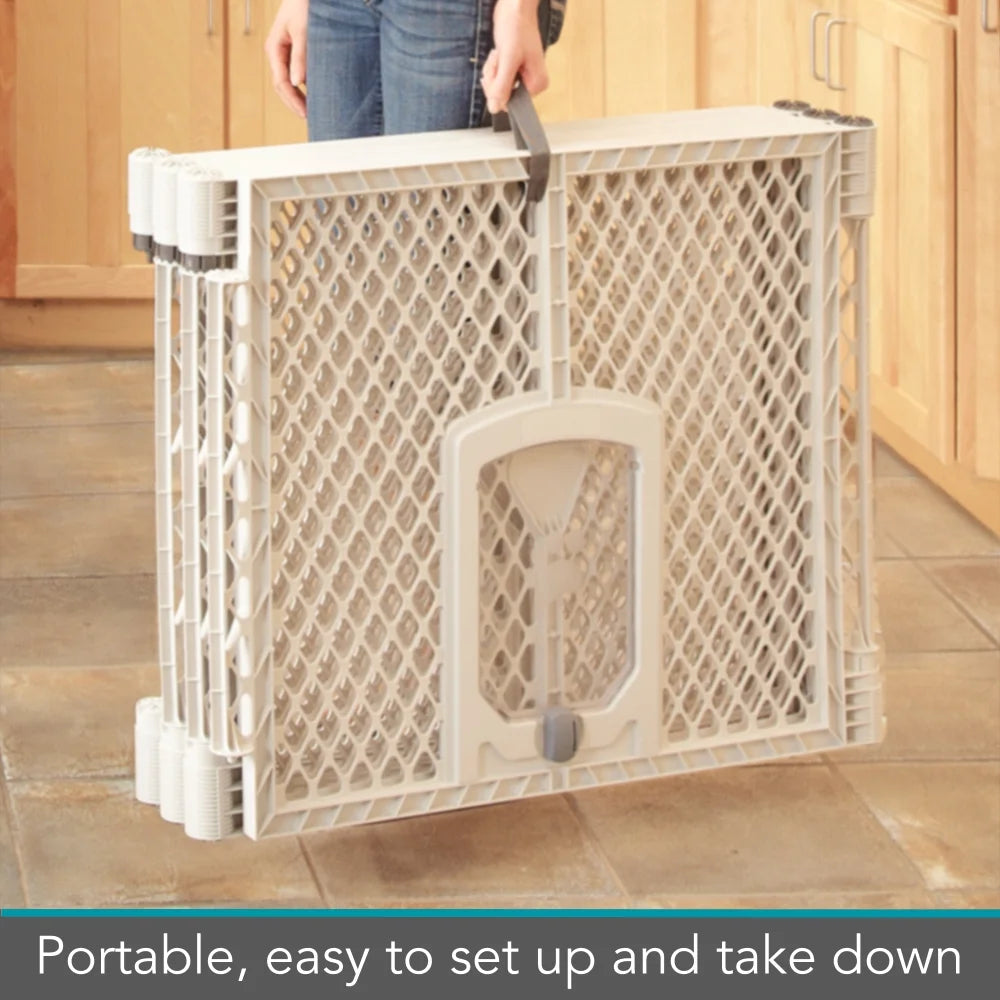 North States Petyard Passage Yard for Pets, Gray Plastic
