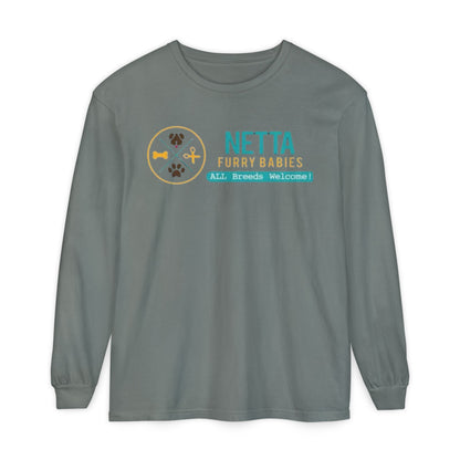 Unisex Garment-dyed Long Sleeve T-Shirt