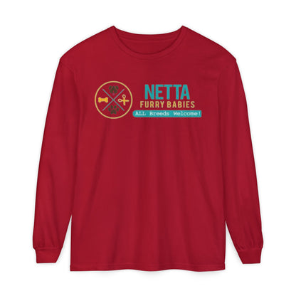 Unisex Garment-dyed Long Sleeve T-Shirt