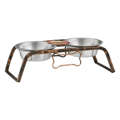 Pint Rustic Bone Diner for Dogs, 1.0 CT