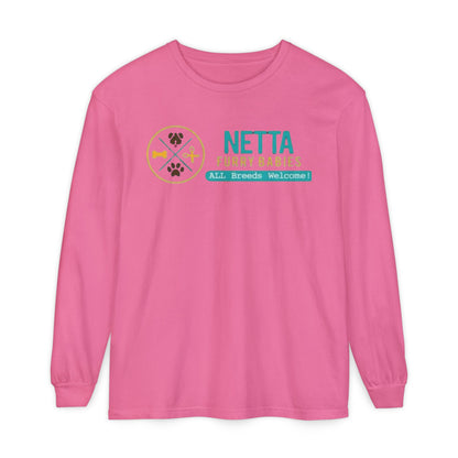 Unisex Garment-dyed Long Sleeve T-Shirt